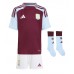 Aston Villa John McGinn #7 Hjemmedraktsett Barn 2024-25 Kortermet (+ Korte bukser)