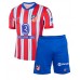 Atletico Madrid Angel Correa #10 Hjemmedraktsett Barn 2024-25 Kortermet (+ Korte bukser)